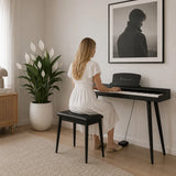 Mielczewski Canzonetta digitalpiano mit Beinen, schwarz