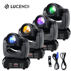 Lucendi BEAM100 moving head, Set mit 4 Stück und case