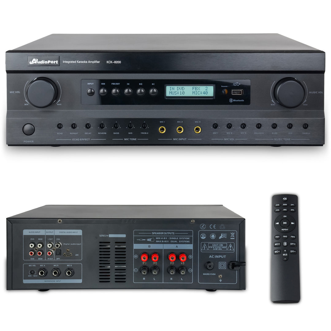 Audioport KC8200 2 x 200 W mit DSP