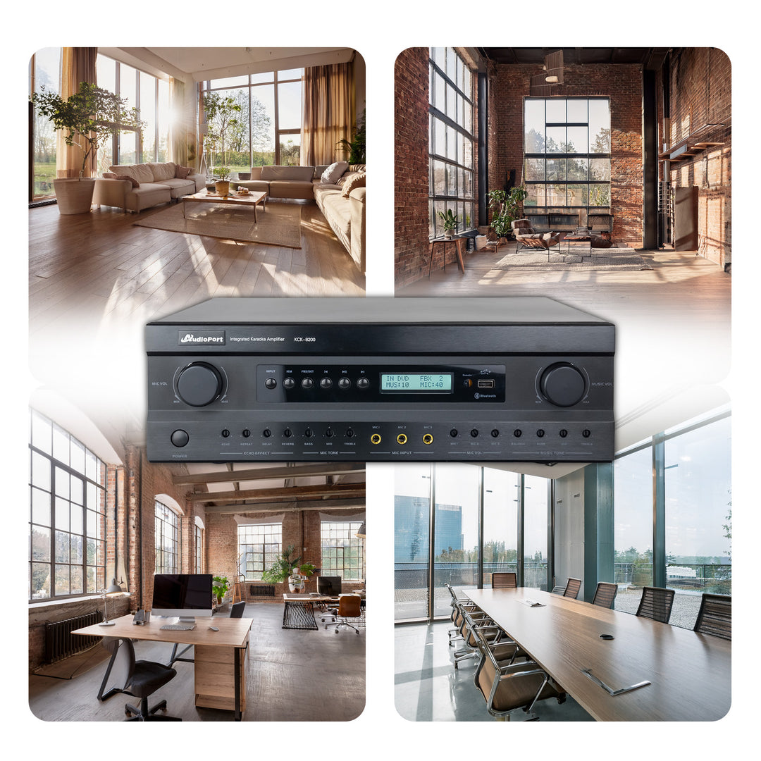 Audioport KC8200 2 x 200 W mit DSP