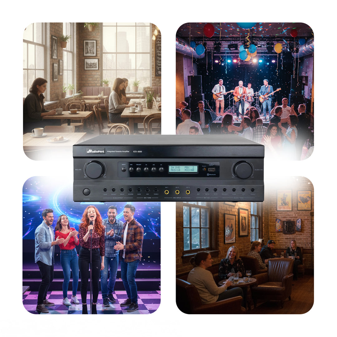 Audioport KC8300 Verstärker 2 x 300 W mit DSP