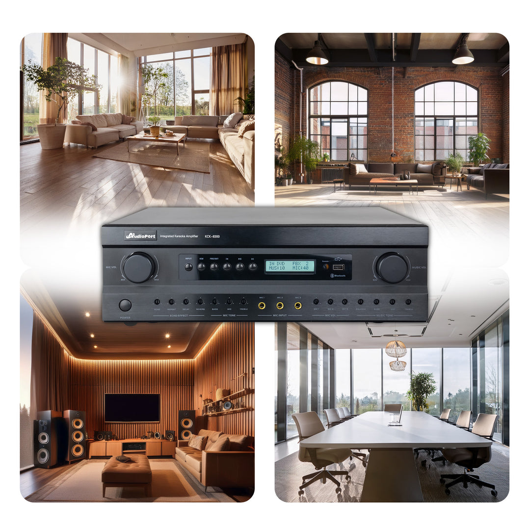 Audioport KC8300 Verstärker 2 x 300 W mit DSP