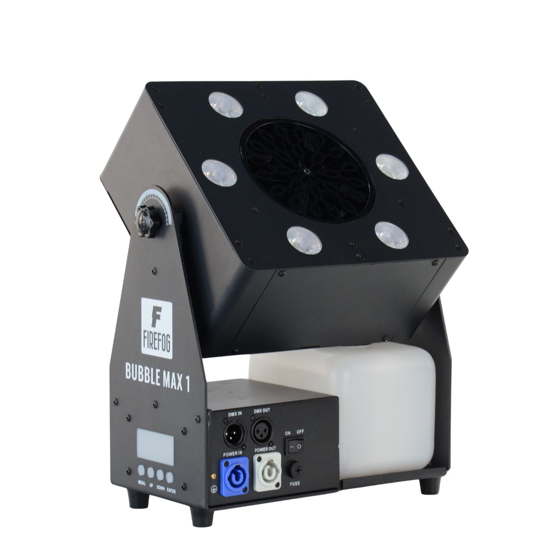 Firefog Bubble Max 1 Seifenblasenmaschine mit LED, DMX und Fernbedienung