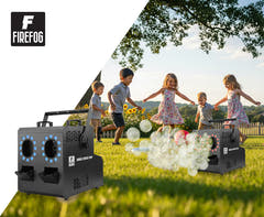 Firefog BUBBLE FOGGER 1000 Nebel- und Seifenblasenmaschine mit RGBW LED