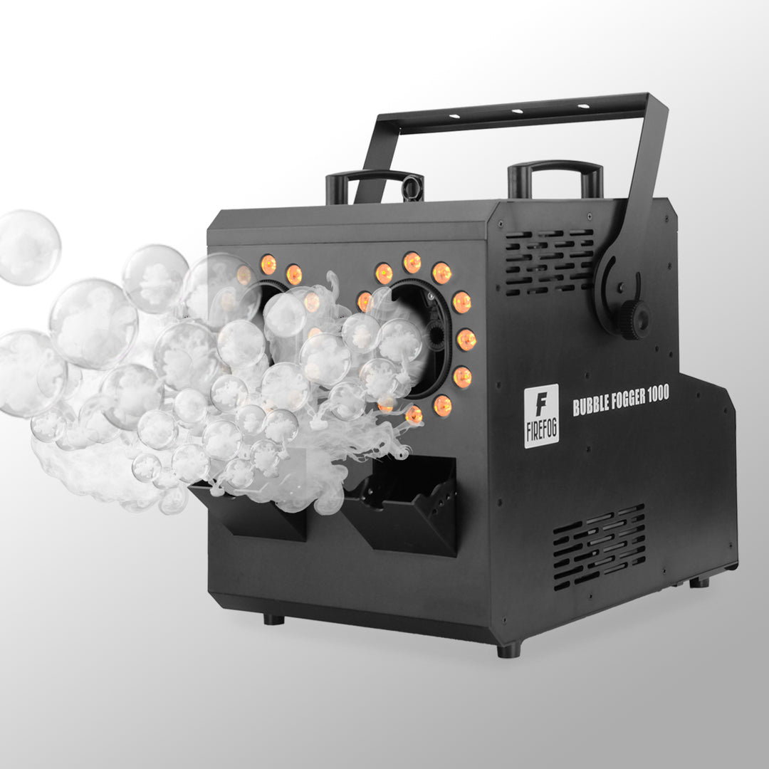 Firefog BUBBLE FOGGER 1000 Nebel- und Seifenblasenmaschine mit RGBW LED