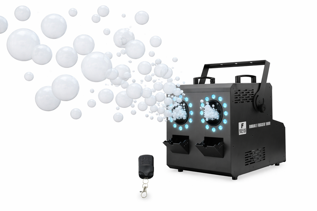 Firefog BUBBLE FOGGER 1000 Nebel- und Seifenblasenmaschine mit RGBW LED