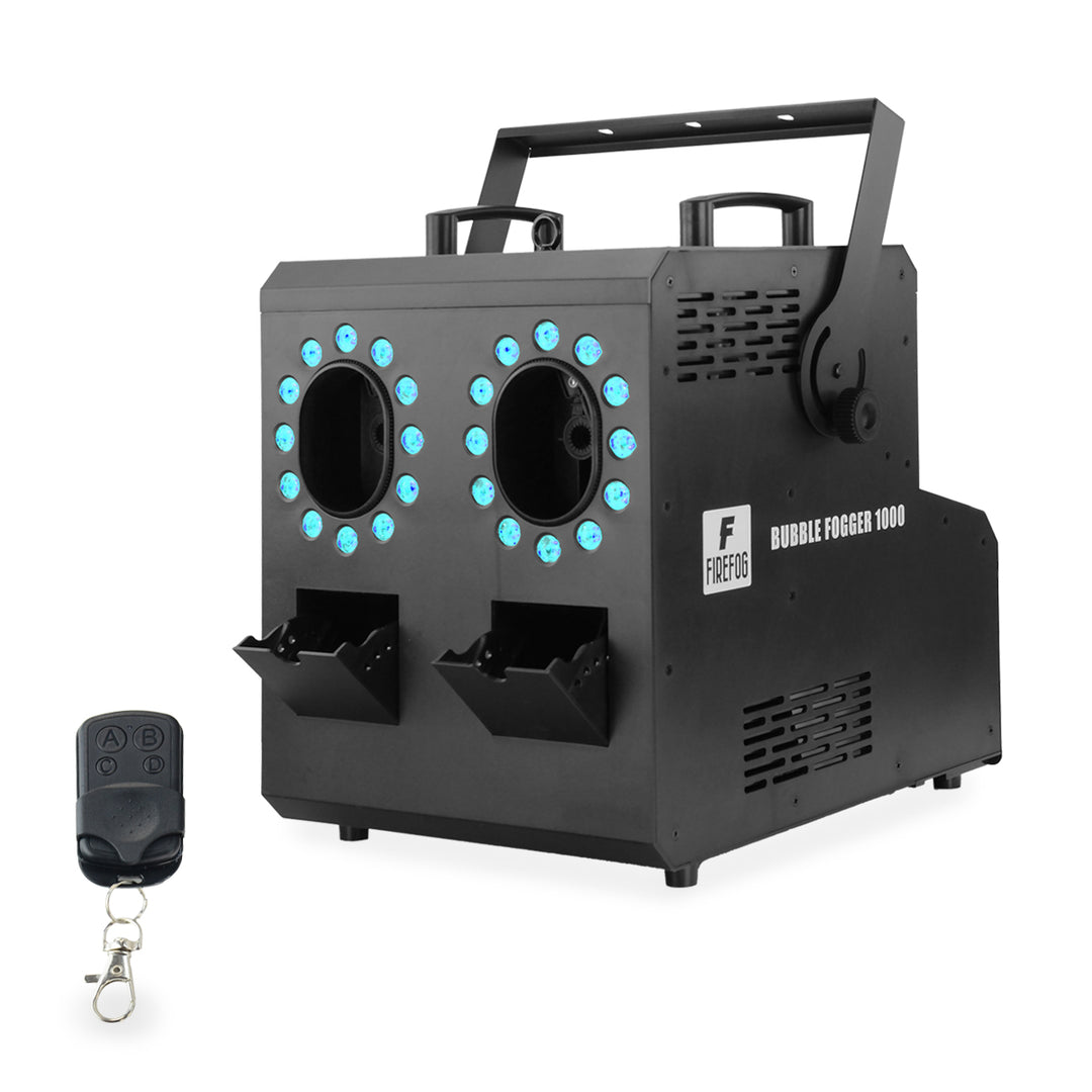 Firefog BUBBLE FOGGER 1000 Nebel- und Seifenblasenmaschine mit RGBW LED
