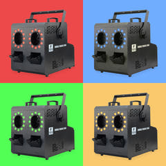 Firefog BUBBLE FOGGER 1000 Nebel- und Seifenblasenmaschine mit RGBW LED