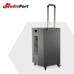 Audioport V15 tragbarer aktiver Lautsprecher mit 500 W und 2 mikrofonen