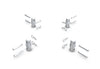 Parcel quatro(4xCCM+8xPM+8xSRPM) for truss serie QTM