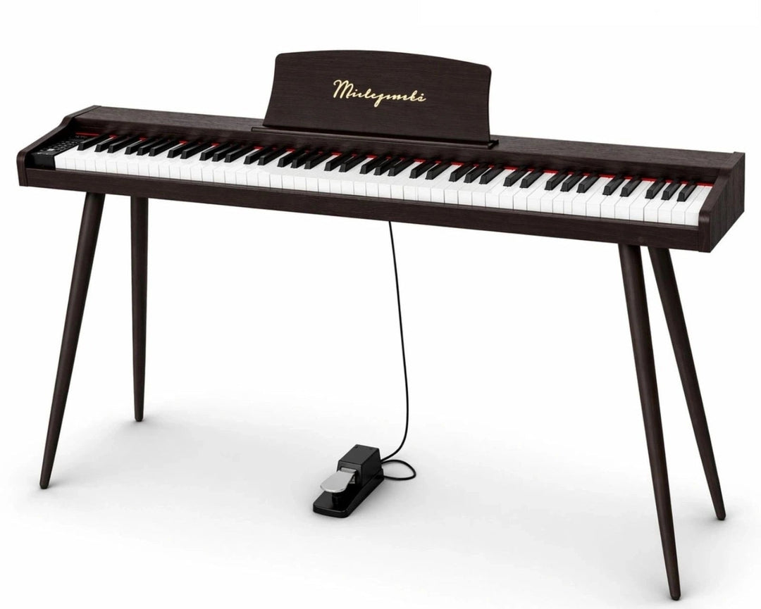 Mielczewski Virelai digitalpiano mit Beinen, dunkelbraun