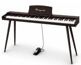 Mielczewski Virelai digitalpiano mit Beinen, dunkelbraun