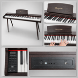 Mielczewski Virelai digitalpiano mit Beinen, dunkelbraun
