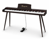Mielczewski Virelai digitalpiano mit Beinen, dunkelbraun