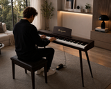 Mielczewski Virelai digitalpiano mit Beinen, dunkelbraun