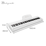 Mielczewski Canzona digitalpiano, weiß