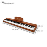 Mielczewski Canzona digitalpiano, helles Mahagoni
