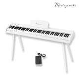 Mielczewski Canzonetta digitalpiano mit Beinen, weiß