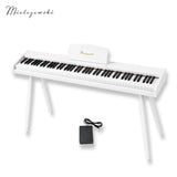 Mielczewski Canzonetta digitalpiano mit Beinen, weiß