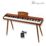Mielczewski Canzonetta digitalpiano mit Beinen, helles Mahagoni