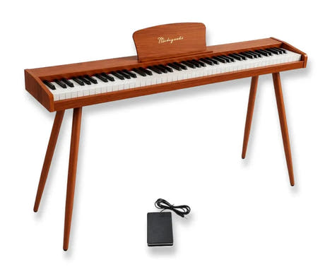 Mielczewski Canzonetta digitalpiano mit Beinen, helles Mahagoni