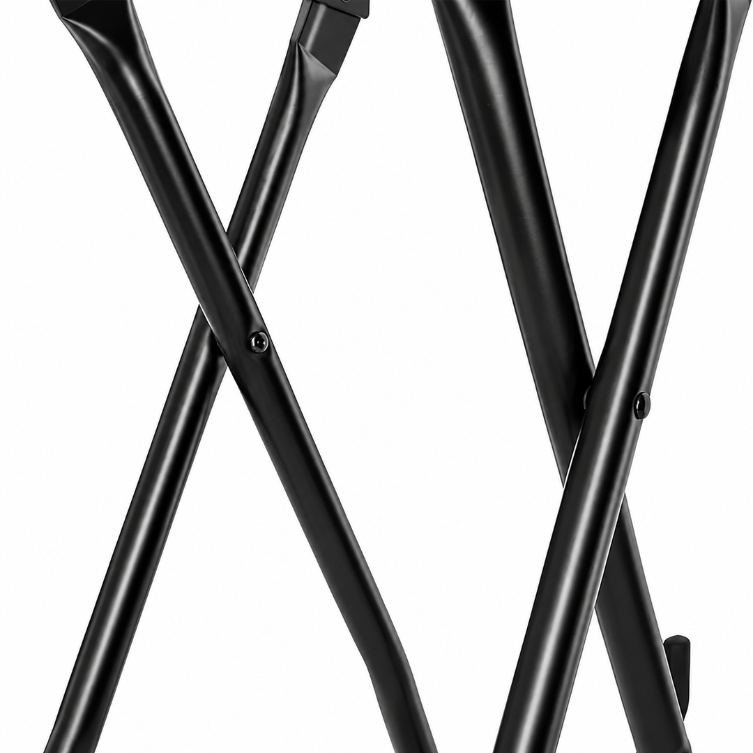 Hardman SB207 gitarrenfußbank mit Fußstütze und Gitarrenhalter.