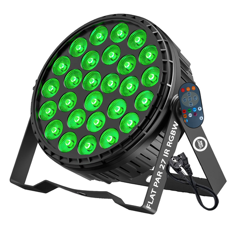 LIGHT4ME FLAT PAR 27 IR RGBW