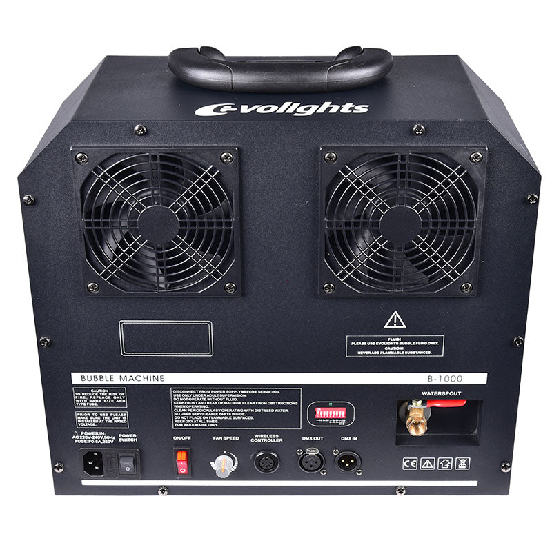 Evolights B1000 Seifenblasenmaschinen