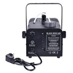Light4Me Black 1200 LED Nebelmaschine Bundle