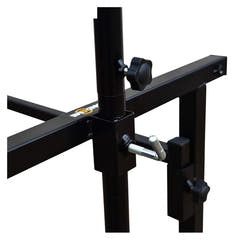 DJ Stand – Tisch mit Lichtleiste für DJ-Setup