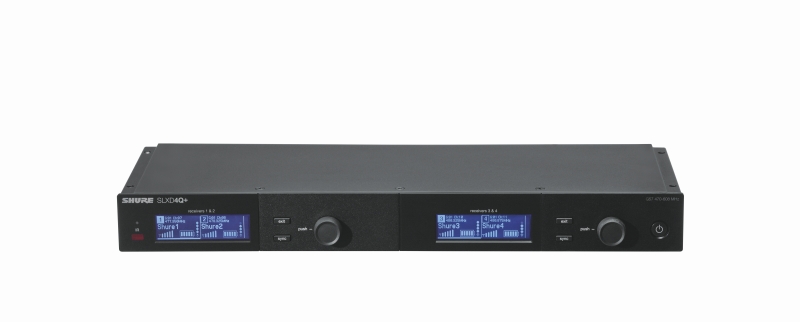 Shure SLXD4Q Quad Modtager (G65)