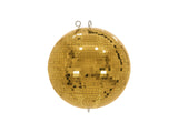 EUROLITE Set Spiegelkugel 30cm gold mit Ständer und schwarzem Stativ-cover