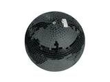 EUROLITE Set Spiegelkugel 50cm schwarz mit Ständer und schwarzem Stativ-cover