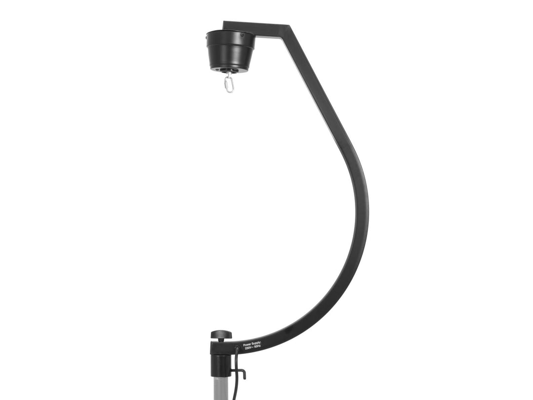 EUROLITE Set Spiegelkugel 50 cm schwarz mit variablem Stage-Ständer + Abdeckung schwarz