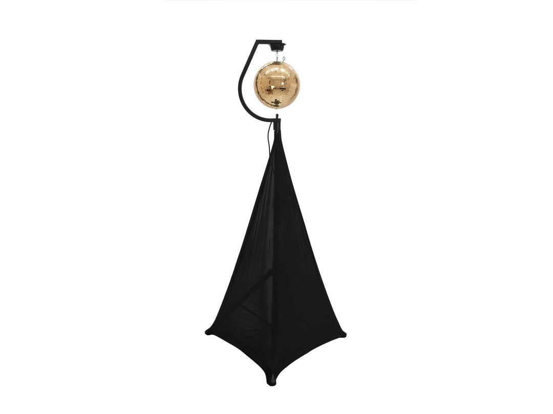 Halter mit Motor für Spiegelkugeln bis 50cm (Schwarz)