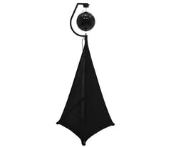 Halter mit Motor für Spiegelkugeln bis 50cm (Schwarz)