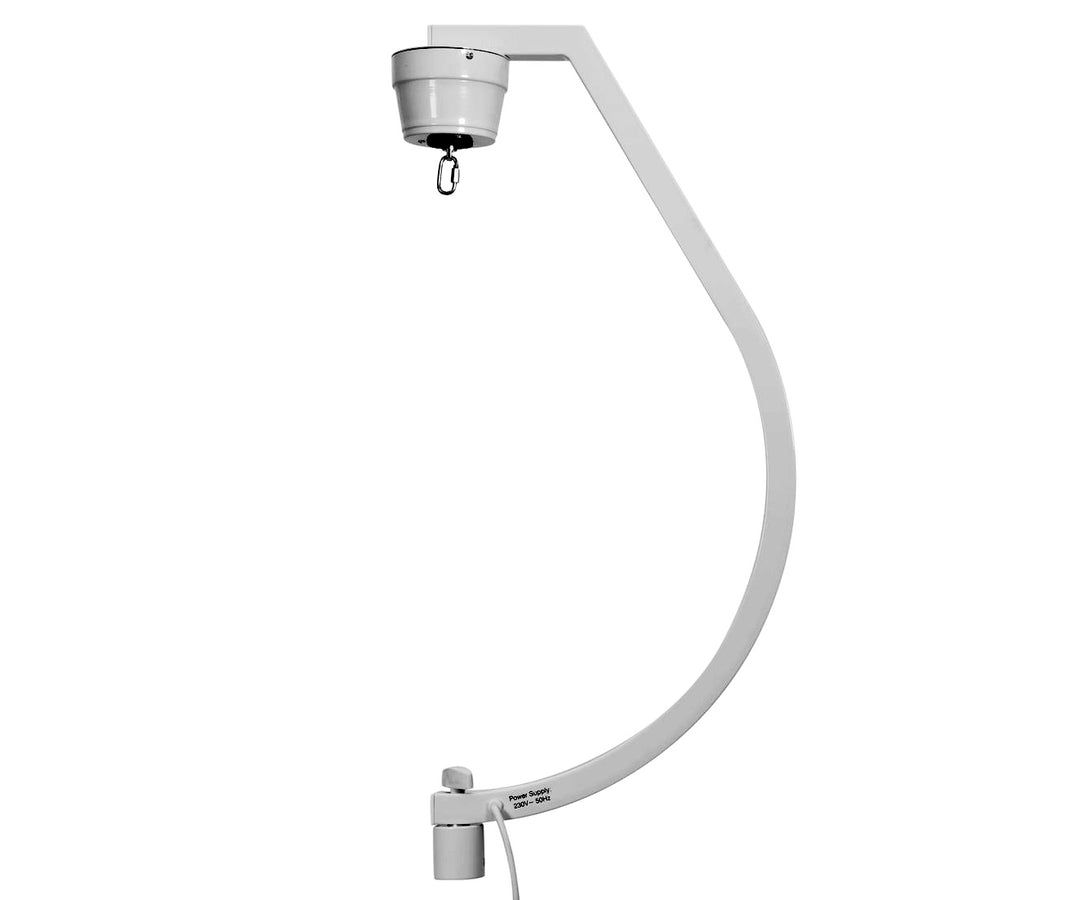 Halter mit Motor für Spiegelkugeln bis 50cm (Weiß)