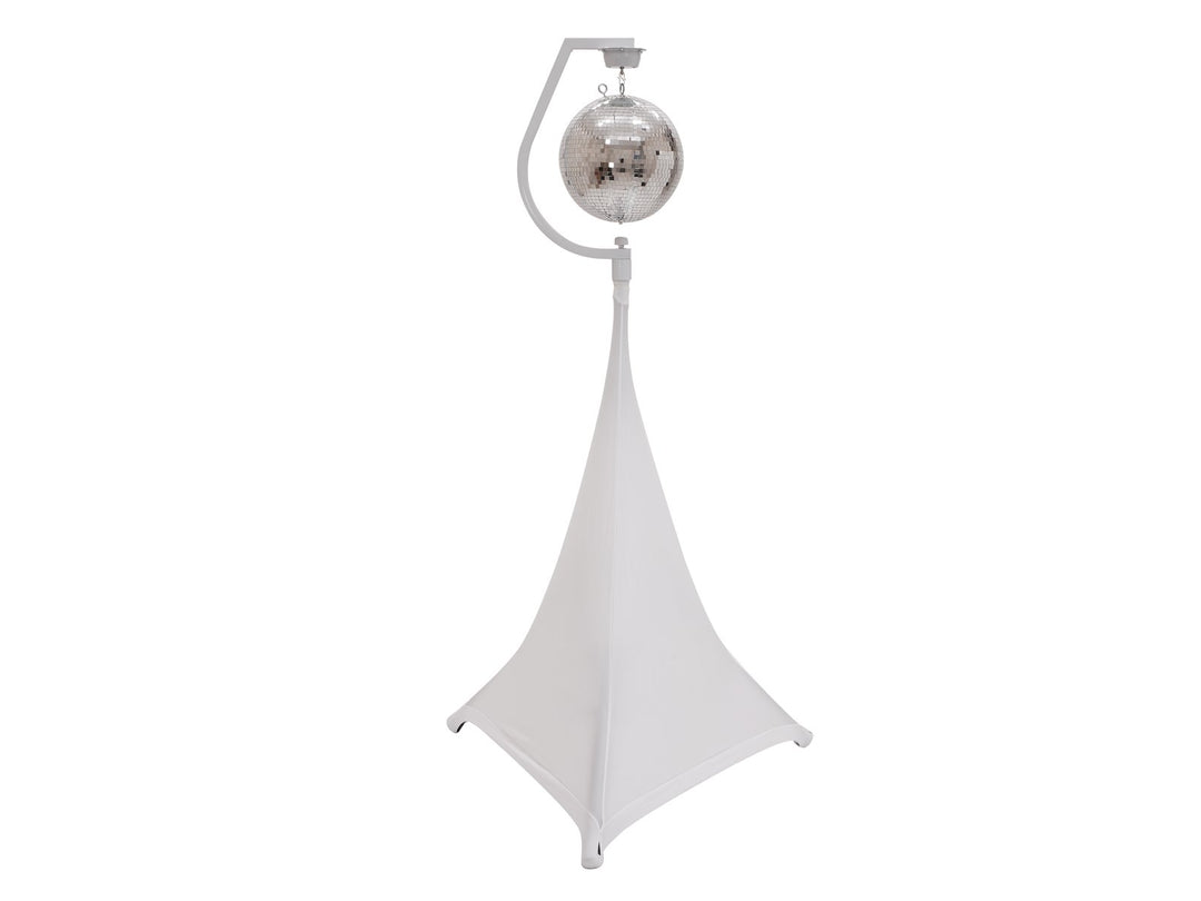 Halter mit Motor für Spiegelkugeln bis 50cm (Weiß)