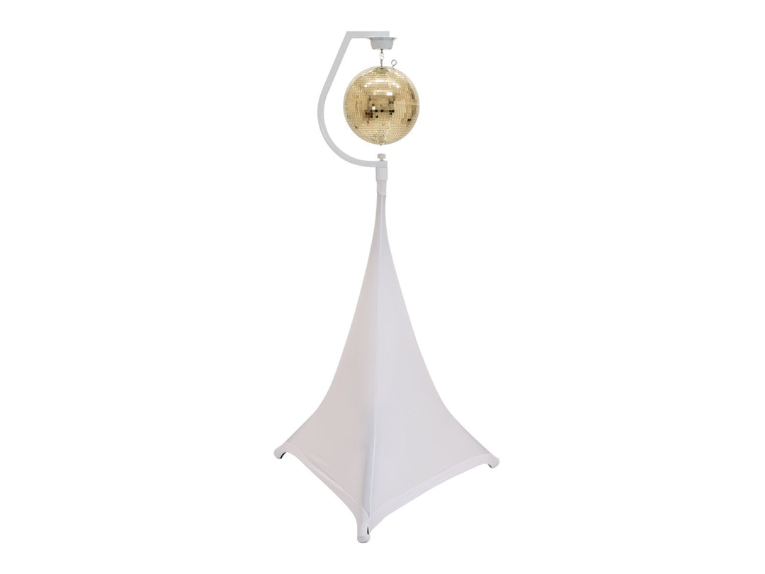 Halter mit Motor für Spiegelkugeln bis 50cm (Weiß)