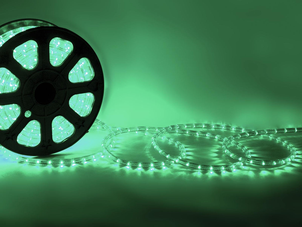 Eurolite Rubberlight LED Grün (44m)