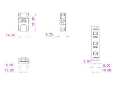 EUROLITE LED Strip Flexibler Verbinder 2-polig 10mm