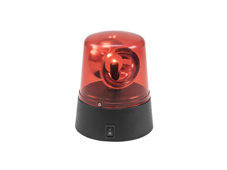 EUROLITE LED Mini-Polizeileuchte rot USB/Batterie