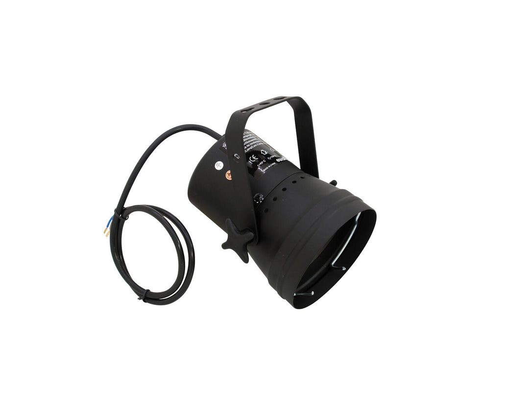 EUROLITE T-36 Punktstrahler mit Kabel, schwarz