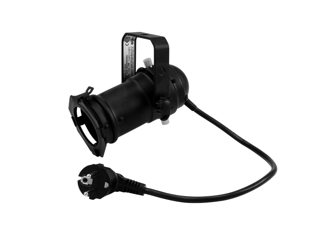 EUROLITE Set 4x PAR-16 Spot bk dim2warm + EDX-4 DMX RDM LED Dimmer Pack