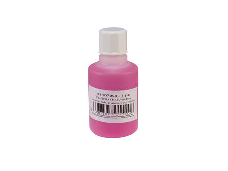 EUROLITE UV-aktive Stempeltinte, transparent rot, 50ml