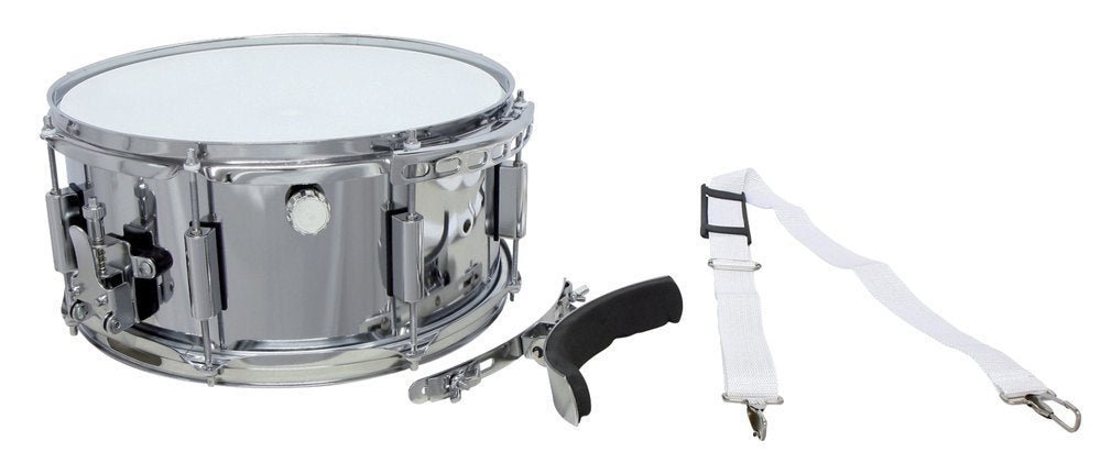 Basix Marsch-Snare 14" x 6,5" mit Metallkessel und Kniebügel