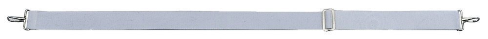 Basix Tragegurt für snare-drum und Surdo, 5 cm, weißes Nylon