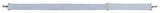 Basix Tragegurt für snare-drum und Surdo, 5 cm, weißes Nylon