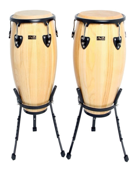 GEWA Club Salsa Conga-Set 10" und 11" mit Stativen