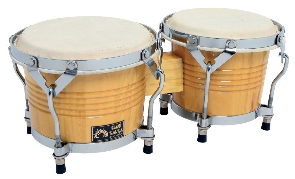 GEWA Club Salsa Bongos 6,5" und 7,5", natur